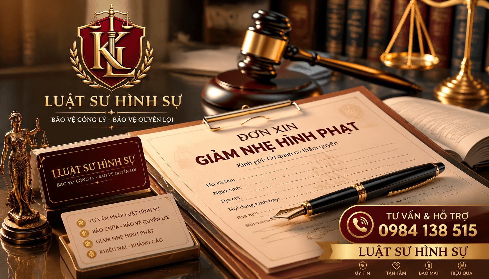 Mẫu đơn xin giảm nhẹ hình phạt chuẩn pháp lý