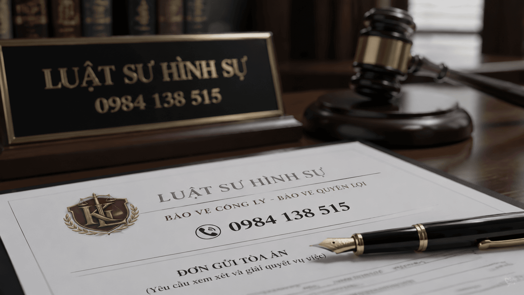 Tài liệu chứng minh đính kèm đơn xin xét xử vắng mặt
