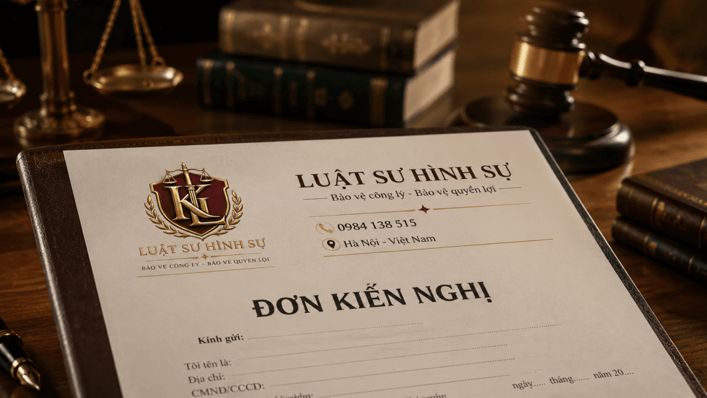 Đơn xin xét xử vắng mặt