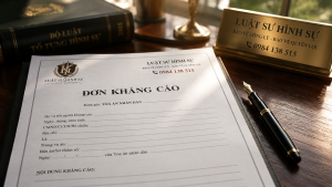 Mẫu đơn kháng cáo xin giảm nhẹ hình phạt