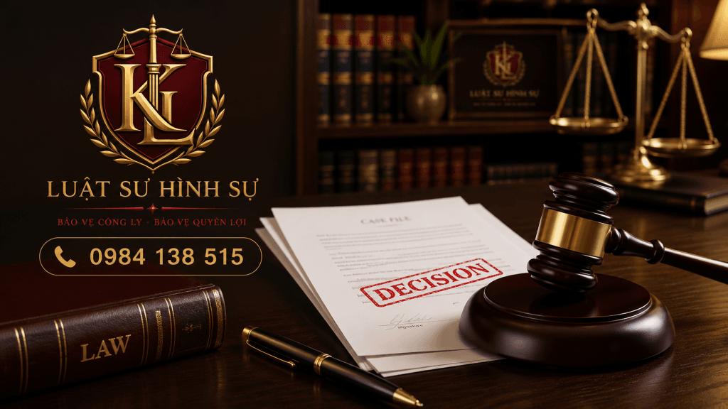 Quyết định thi hành án hình sự