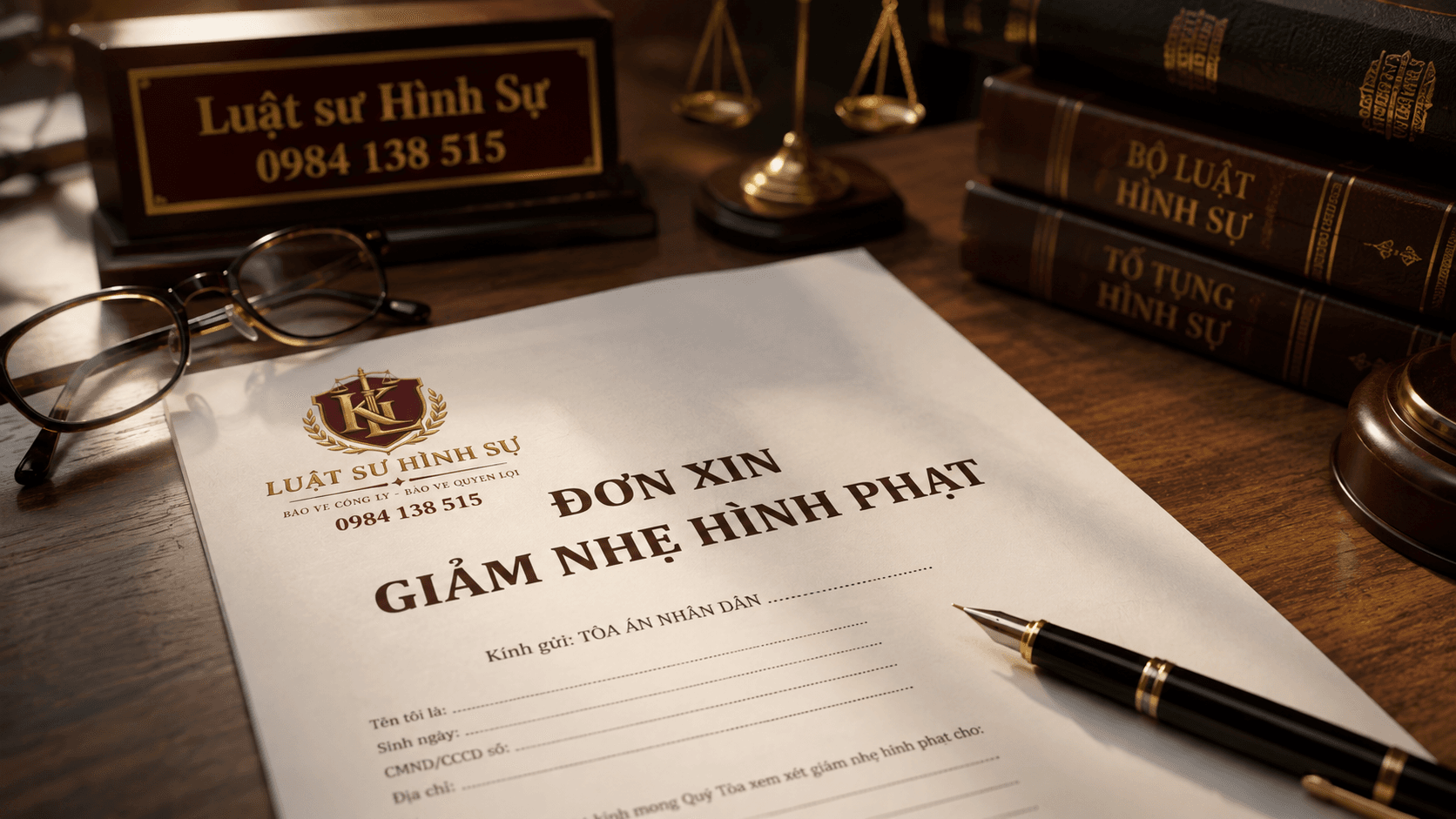 Cách viết đơn xin giảm nhẹ hình phạt đúng chuẩn pháp luật